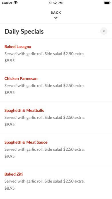 Big C's Downtown Pizzeria Screenshot