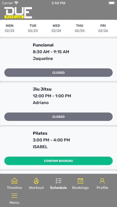 Due FitClub Screenshot