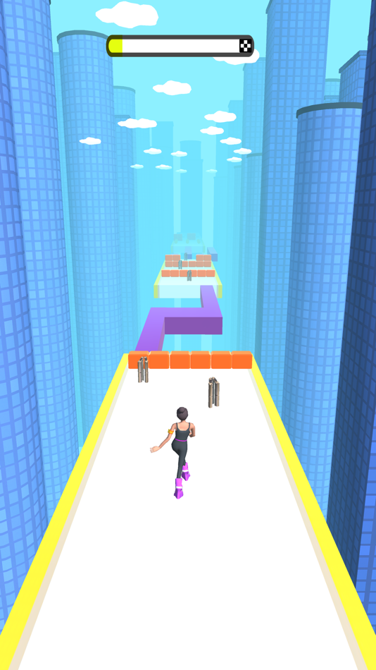 #1. Stacky Heels - Track Runner 3D (iOS) 由: Pham Lien Hieu