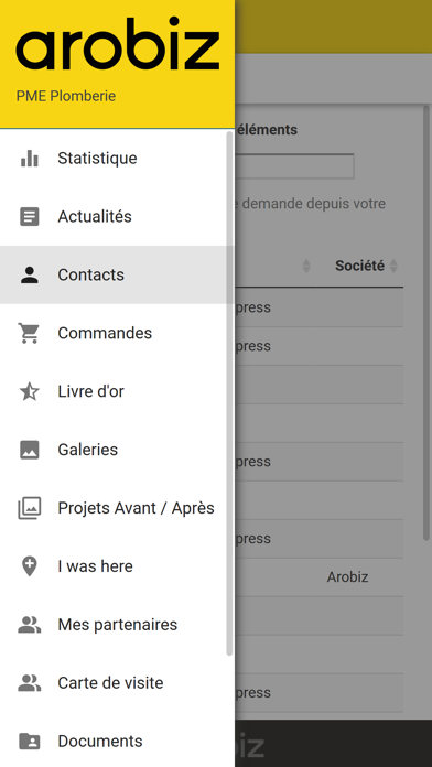 Screenshot #1 pour Arobiz Connect
