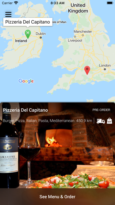 Pizzeria Del Capitano Screenshot 2 - AppWisp.com Pizzeria Del Capitano Screenshot 2 - AppWisp.com