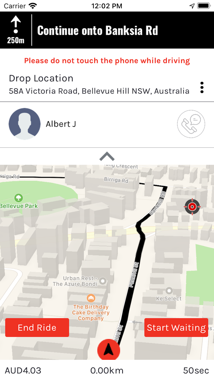 LOVE TRANSPORT DRIVER AUS MADE