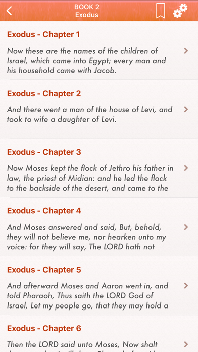 Screenshot #2 pour English Holy Bible: King James