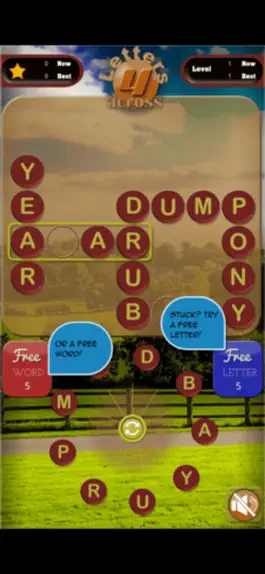 Game screenshot 4 Letters Across Ad Supported mod apk