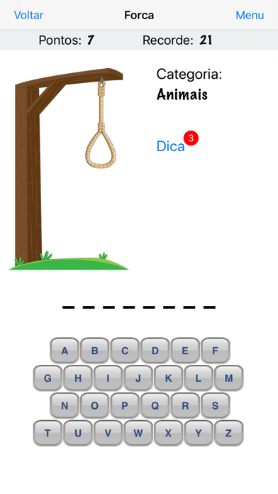 How to cancel & delete Forca - O melhor jogo da forca from iphone & ipad 1