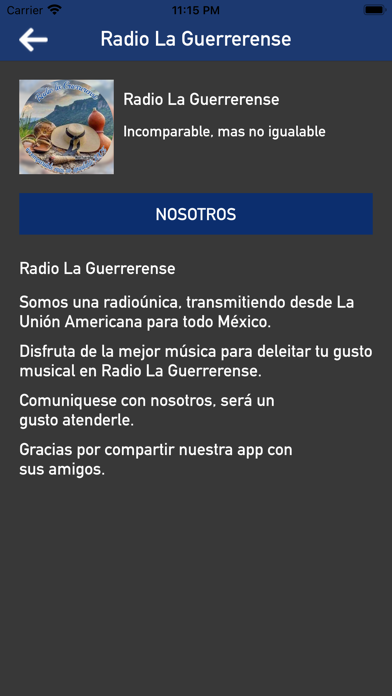 Radio La Guerrerense Screenshot