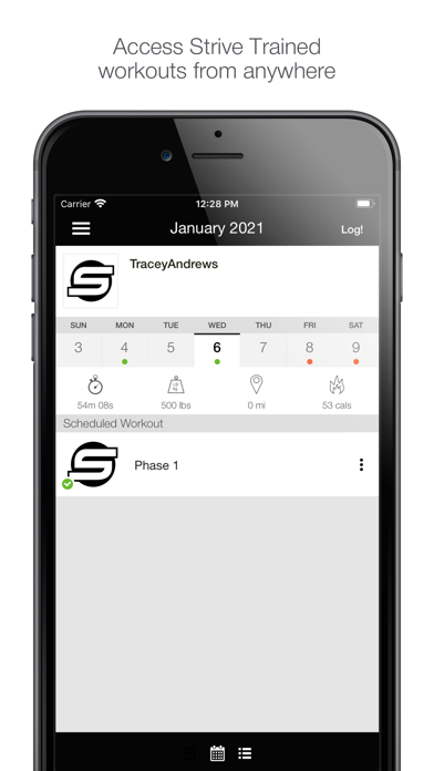 Strive Trained Screenshot