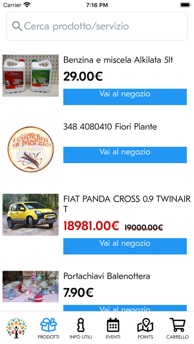 Progetto Commercio Screenshot