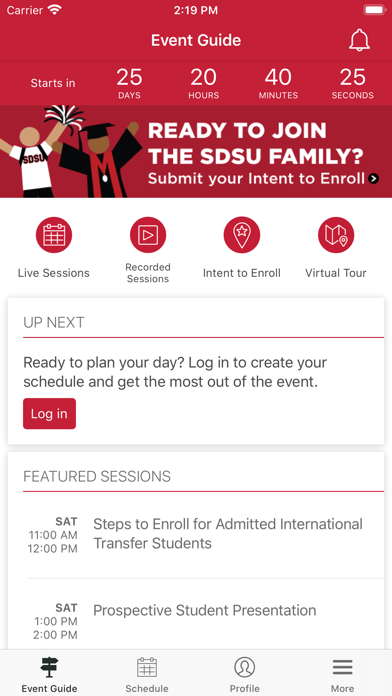 How to cancel & delete Explore SDSU Open House from iphone & ipad 3