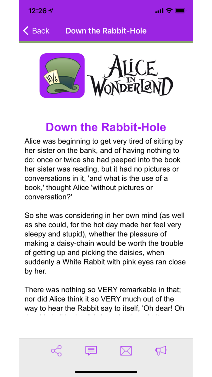 Alice in Wonderland Story