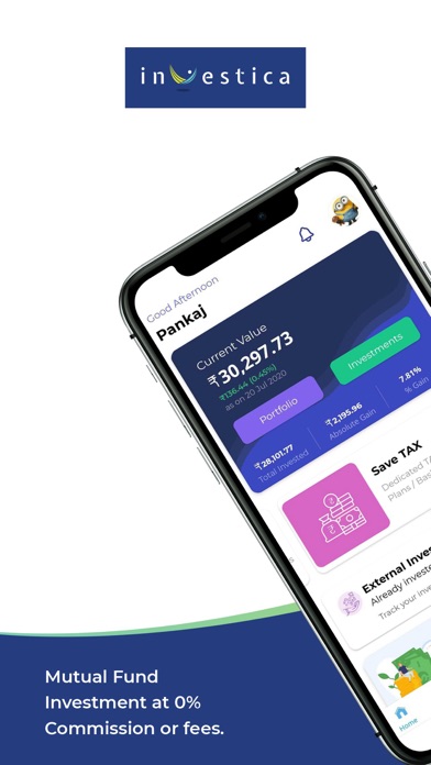 Mutual Fund App - Investica Screenshot