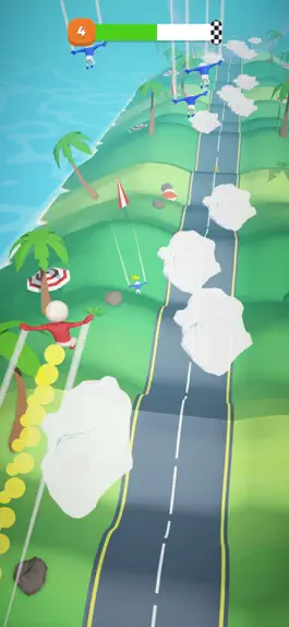 Game screenshot Hill Run Race- Flying Stickman mod apk