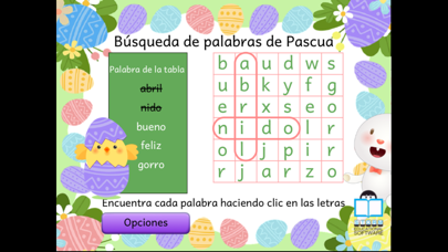 Easter Wordsearch Lite Screenshot