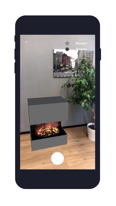 KAMINLICHT AR Screenshot