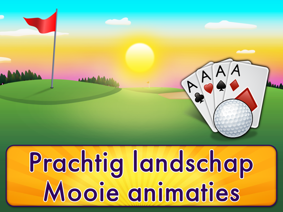 Golf Solitaire Pro iPad app afbeelding 2