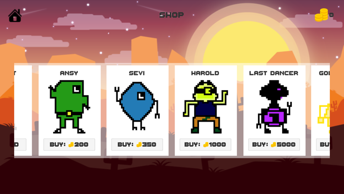 Survival Run in Desert