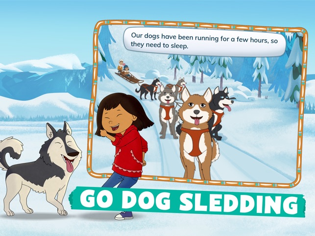 Sled Dog Dash Game, MOLLY OF DENALI™