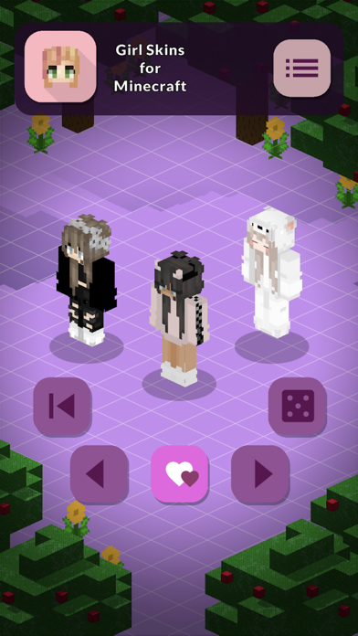 Girl Skins for Minecraft - HOT Screenshot