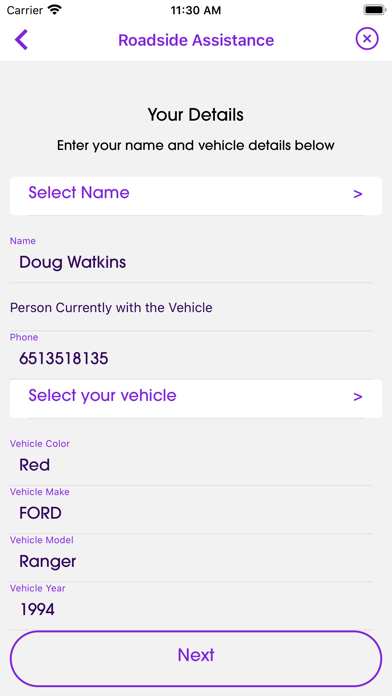 Motion Auto Insurance Screenshot