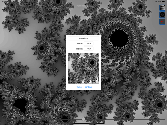 Fractally iPad screenshot 6 - Entertainment app