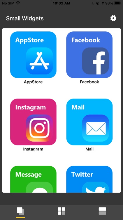 Efficiency widget-Handy tools