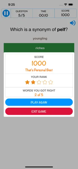 Game screenshot Quiz Vocabulary hack