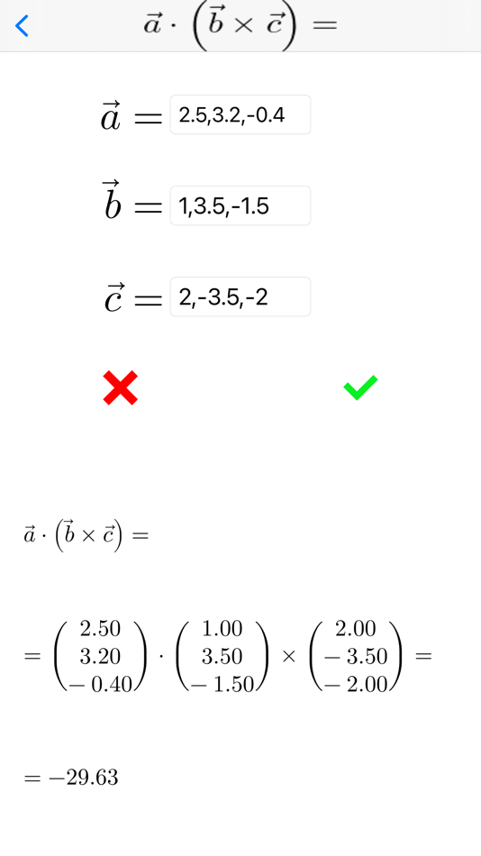 #6. Vector calculator Math Physics (iOS) By: Francesco Grassi