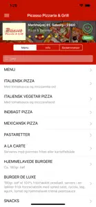 Picasso Pizzaria and Grill screenshot #1 for iPhone