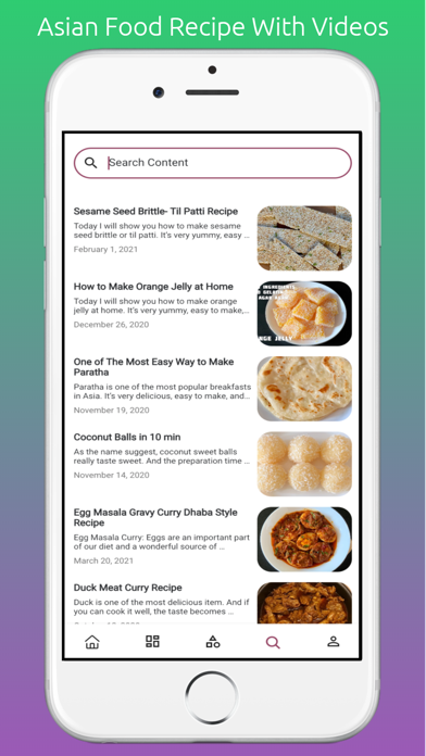 Asian Recipes: Bangla Food Screenshot