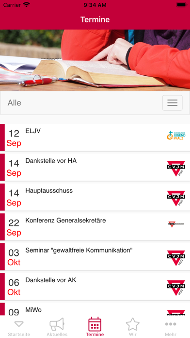 CVJM Pfalz Screenshot