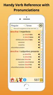 How to cancel & delete verb conjugations spanish 3