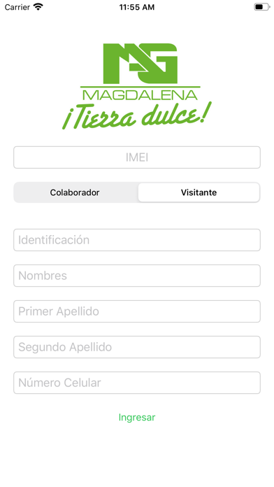MAG Registro Screenshot