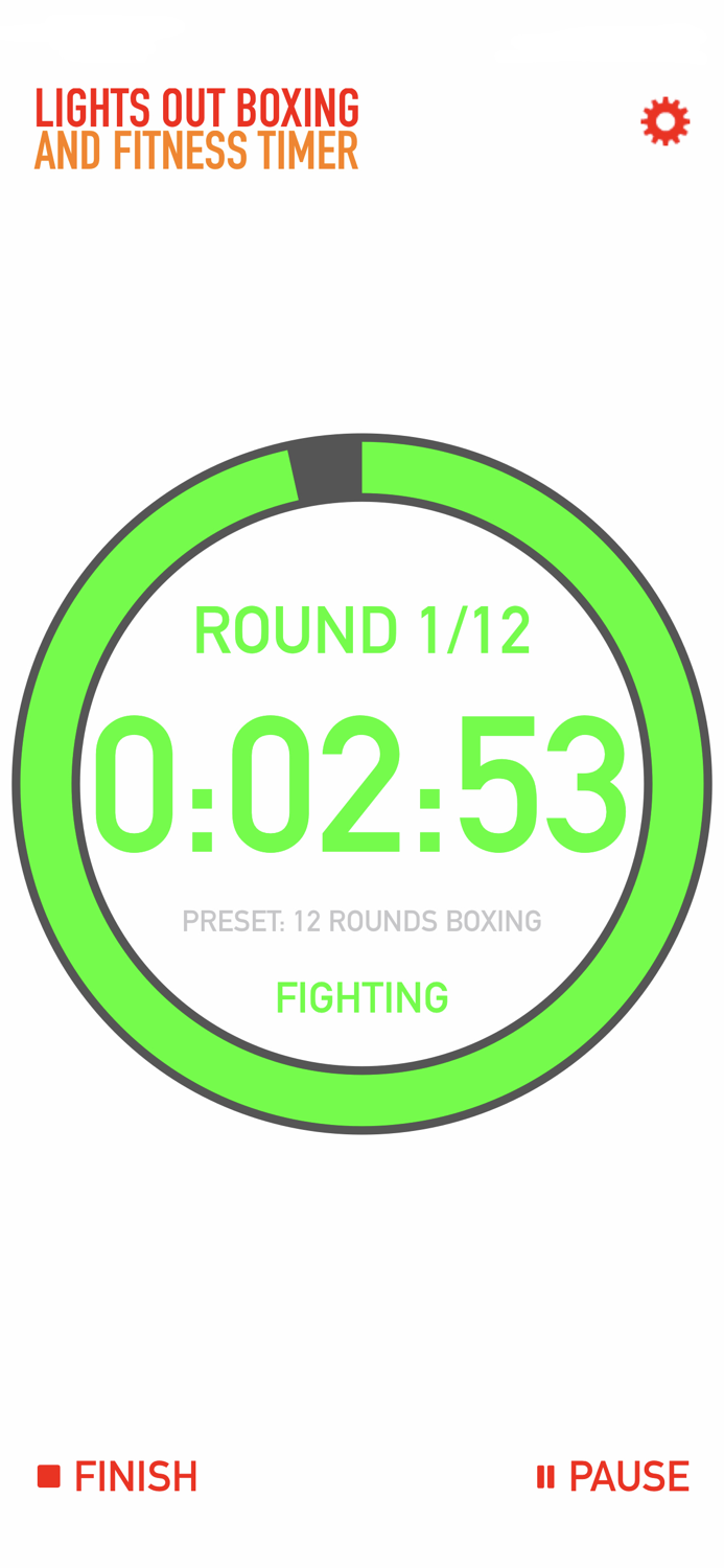 Lights Out Boxing Timer