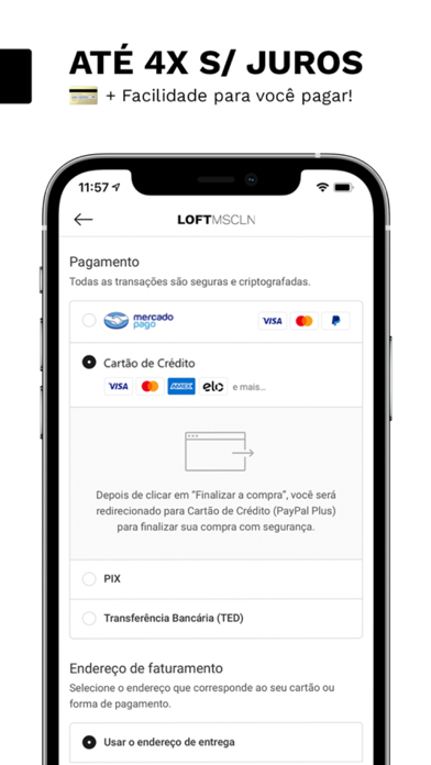Loft Masculino Screenshot