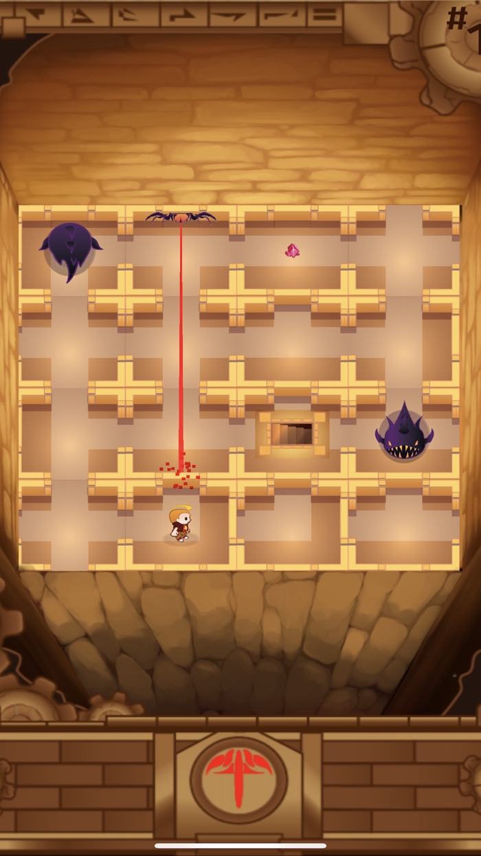 Swipe the temple Jewels Quest