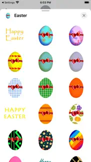 How to cancel & delete easter eggz sticker pack 3