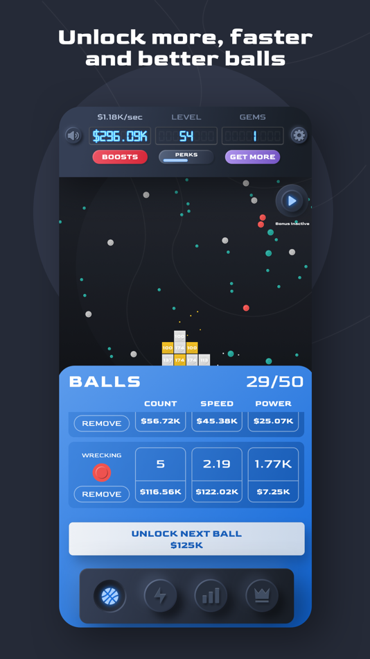 #5. Idle Brix (iOS) 由: Gengolia Ltd.