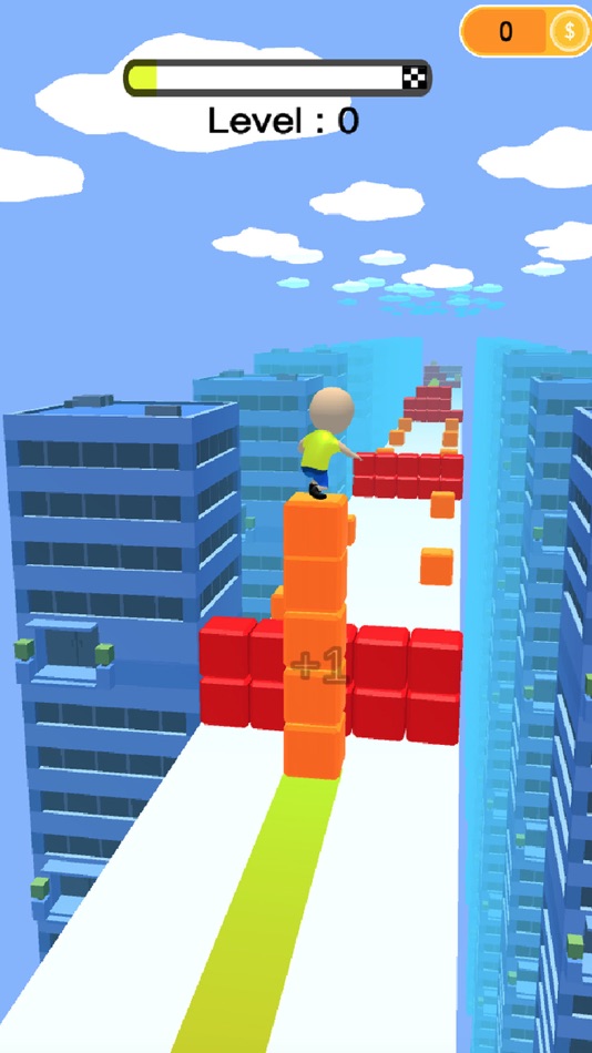 #2. Race Skip Block Super Guy 3d (iOS) 由: Trevor Kamhunga