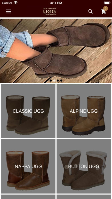 AUSTRALIAN UGG ORIGINAL Screenshot