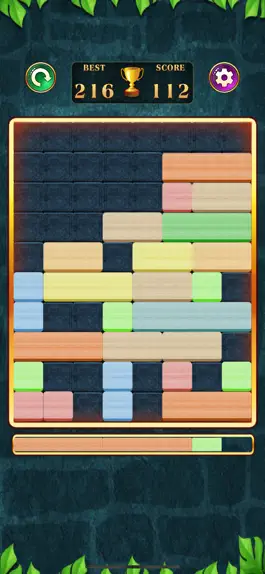 Game screenshot Block Slide - Wood Jewel apk