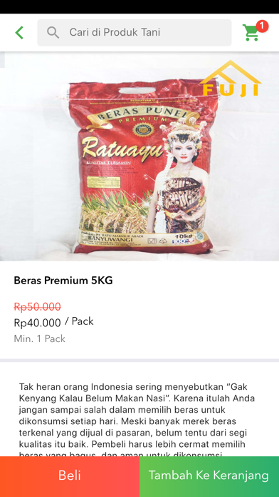 Produk Tani Screenshot