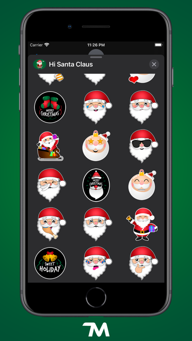 Screenshot #3 pour Salut le Père Noël Stickers