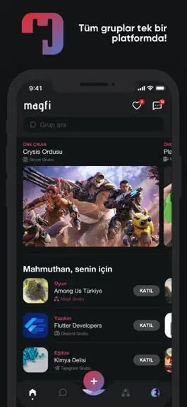 Game screenshot Magfi: Grup Arama Motoru apk