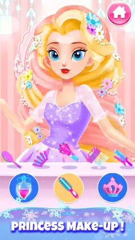 Game screenshot Princess Hair Salon Girl Games apk