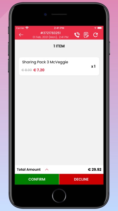 Pickup: Restaurant Screenshot