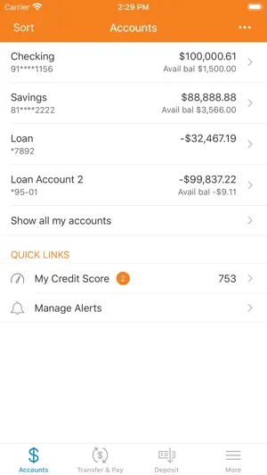 Sunrise Family Credit Union screenshot 3