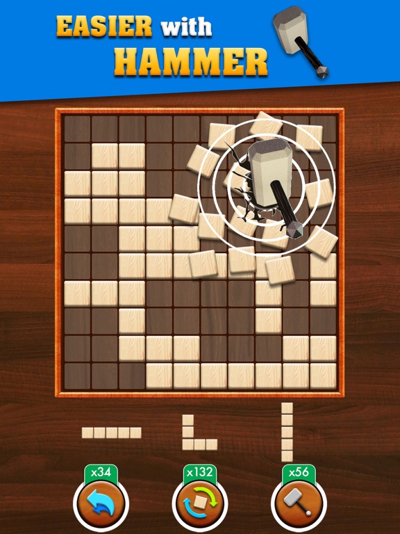 Screenshot #6 pour Woody Extreme Block Puzzle