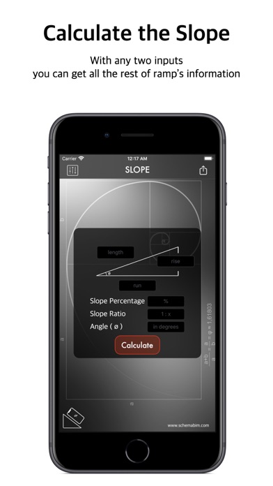 Slope Calculation Tool Screenshot