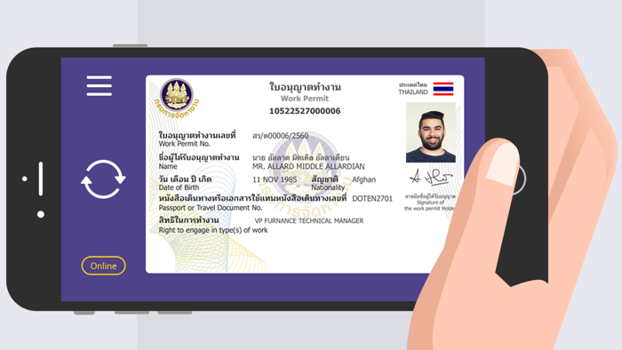 Thailand Digital Work Permit