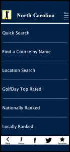 GolfDay North Carolina screenshot #2 for iPhone